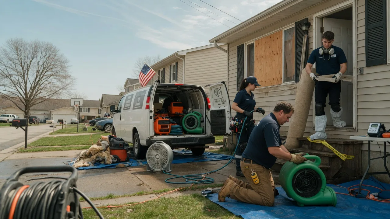 Water Damage Restoration in Montpelier, IN near me